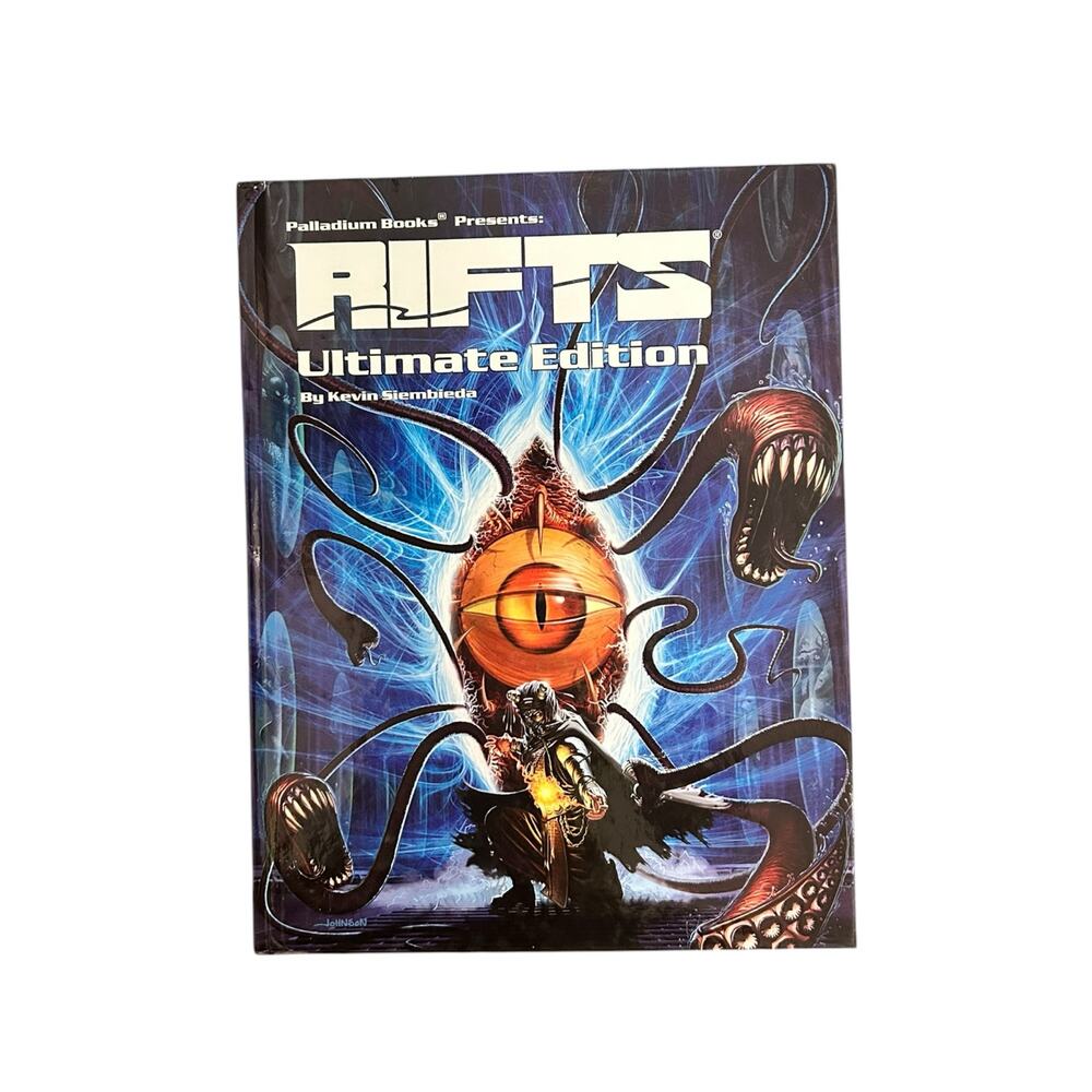 Rifts Role-Playing Game Ultimate Edition RPG Palladium Kevin Siembieda Hardcover